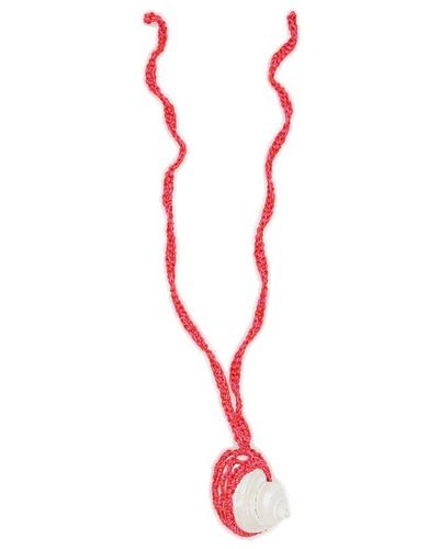 Alanui Crocheted Necklace - White