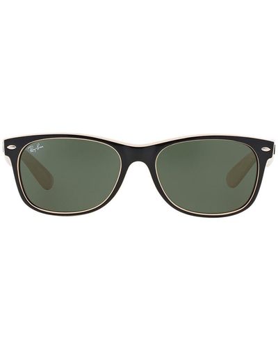 Ray-Ban Wayfarer Square Frame Sunglasses - Green