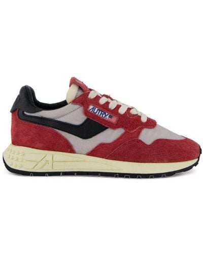 Autry Reelwind Low Trainers - Red