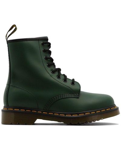 Dr. Martens 1460 Lace-up Boots - Green