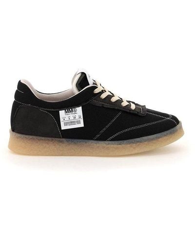 MM6 by Maison Martin Margiela 6 Court Inside-out Trainers - Black
