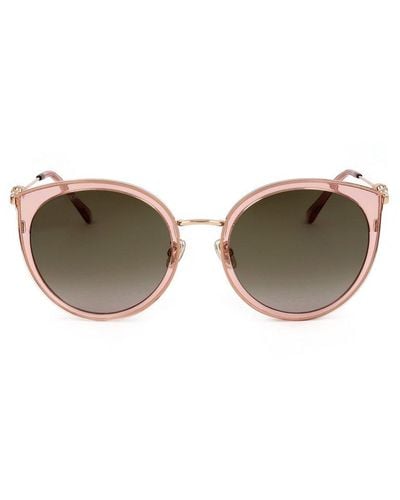 Jimmy Choo Cat-eye Frame Sunglasses - Natural