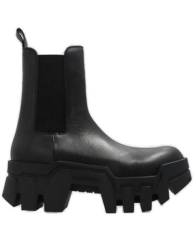 Balenciaga Bulldozer Chelsea Boots - Black