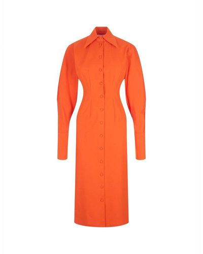 Sportmax Portmax Dresses - Orange