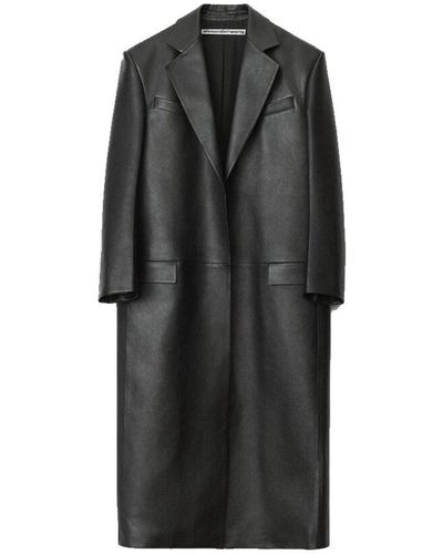 Alexander Wang Tailored Boxy Coat - Black