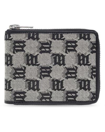 MISBHV Wallet With Logo - Gray