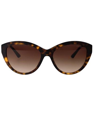 Jimmy Choo Cat-eye Frame Sunglasses - Brown