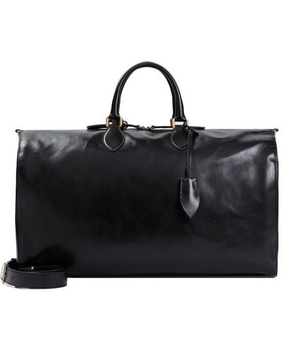 Khaite The Pierre Zipped Weekender Bag - Black