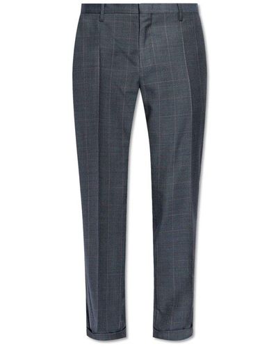 Paul Smith Creased Trousers - Blue