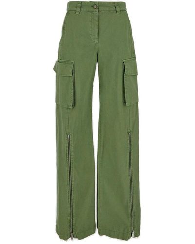 Stella McCartney Cargo Trousers - Green