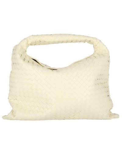 Bottega Veneta Large Hop Shoulder Bag - White
