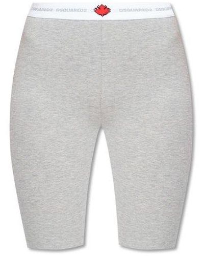 DSquared² Cropped Leggings, - Grey