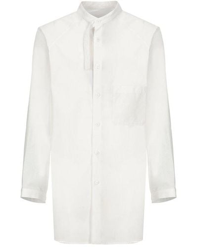 Yohji Yamamoto Pour Homme Shirts White