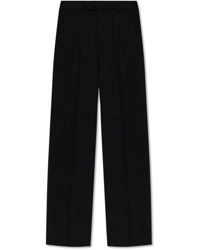 Amiri Logo Patch Tapered Trousers - Black