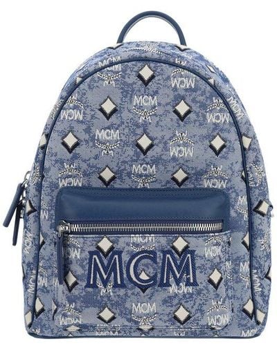 Blue MCM Backpacks for Women Lyst UK