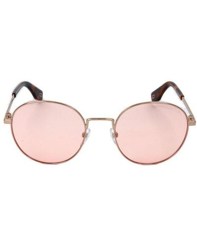 Marc Jacobs Round Frame Sunglasses - Pink