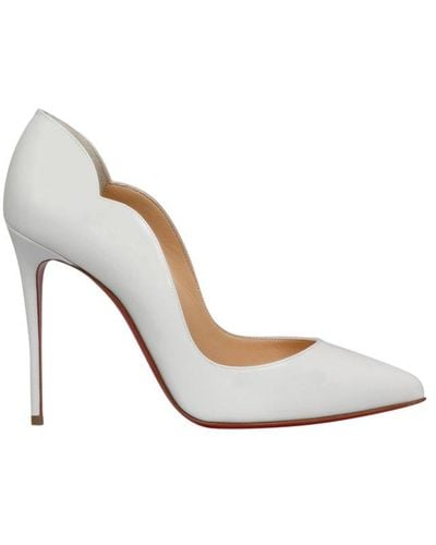 Christian Louboutin Hot Chick Court Shoes - White