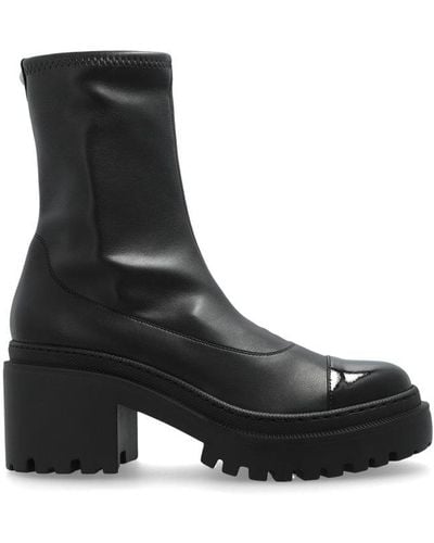 Giuseppe Zanotti Martini Heeled Ankle Boots - Black