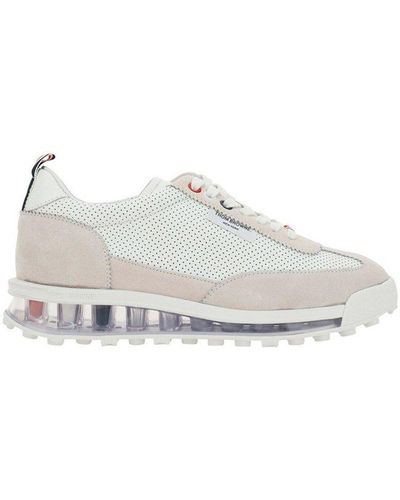 Thom Browne Tech Lace-up Trainers - White