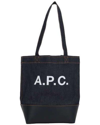 A.P.C. Bags - Black