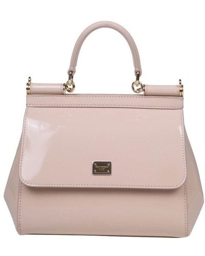 Dolce & Gabbana Handbag From The Sicily Line - Pink