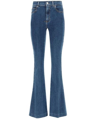 Alexander McQueen Bootcut Denim Jeans - Blue