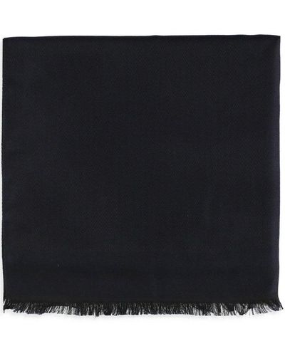 Church's Wool And Silk Scarf - Black