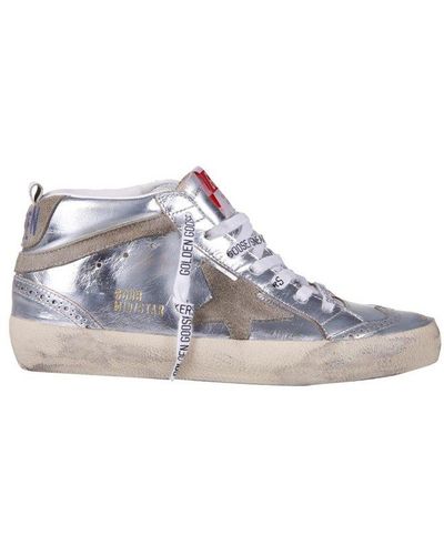 Golden Goose Star Patch Trainers - Multicolour