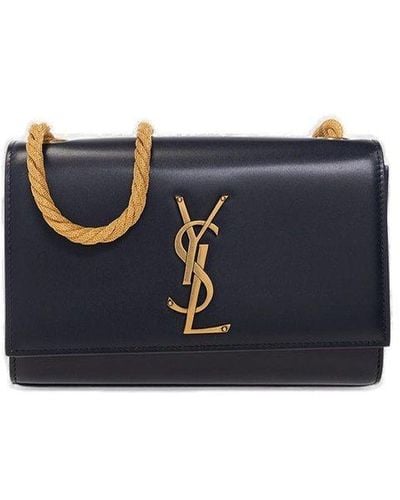 Saint Laurent Monogram Quilted Leather Shoulder Bag, Designer code:  377828BOW01, Luxury Fashion Eshop