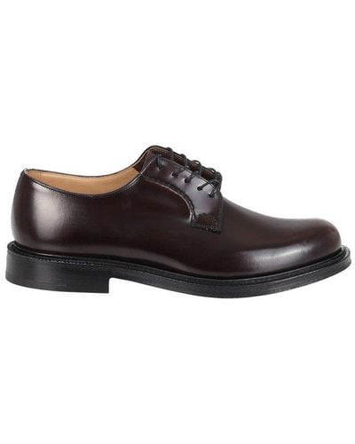 Church's Shannon Round Toe Derby Shoes - Brown