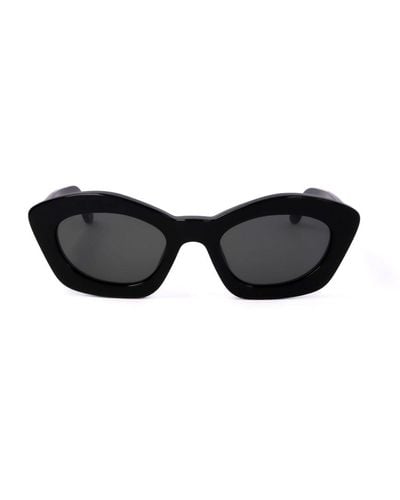 Marni Cat Eye Frame Sunglasses - Black