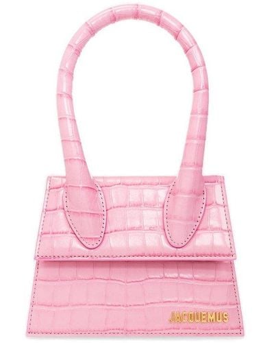 Jacquemus 'le Chiquito Moyen' Shoulder Bag - Pink
