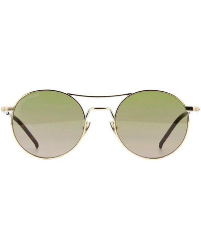 Saint Laurent Round Frame Sunglasses - Metallic
