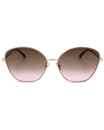 Jimmy Choo Cat-eye Frame Sunglasses - Multicolour