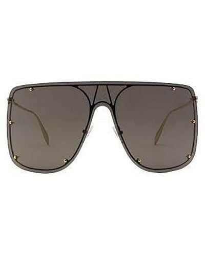 Alexander McQueen Square Frame Sunglasses - Gray