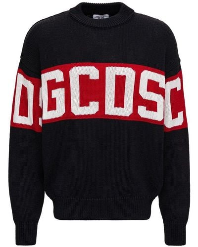 Gcds Logo Sweater - Red
