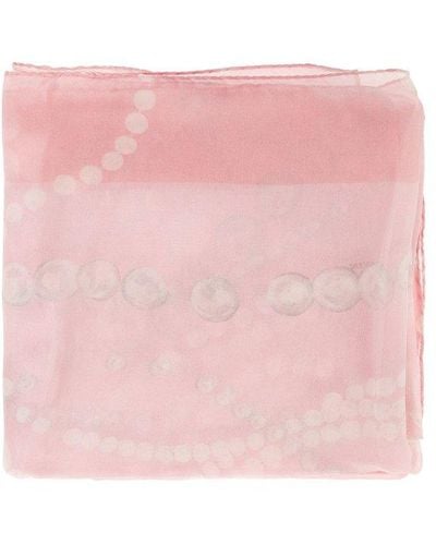 Lanvin Silk Scarf, - Pink