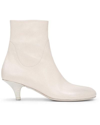 Marsèll Spilla Ankle Boots - Natural