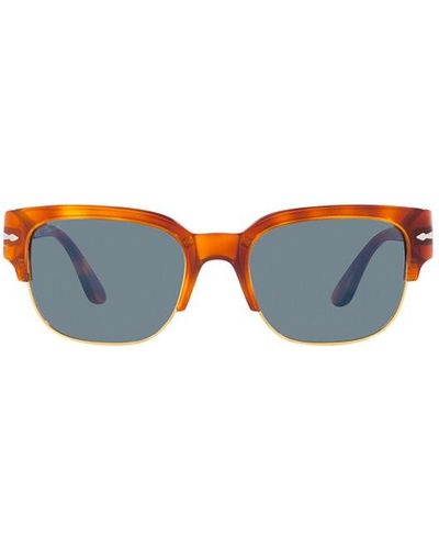 Persol Square-frame Sunglasses - Blue