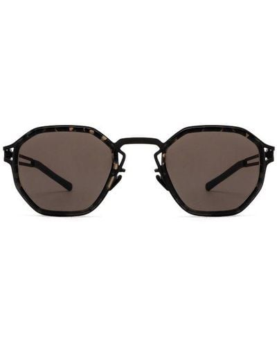 Mykita Geometric Frame Sunglasses - Metallic