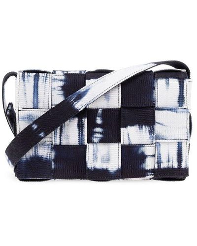 Bottega Veneta Cassette Shoulder Bag - Blue