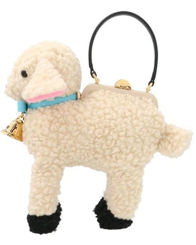 Moschino Baby Sheep Bag - White