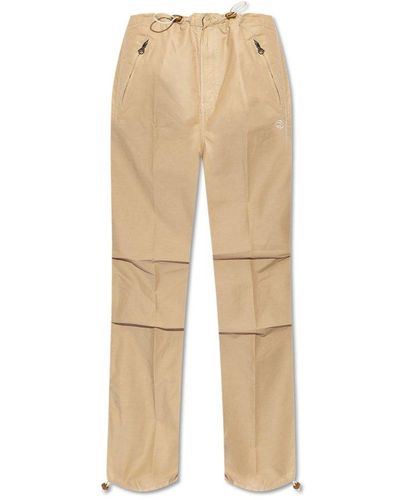 DIESEL P-diamanda Mid-rise Trousers - Natural