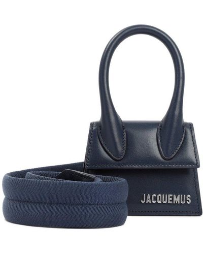 Jacquemus Le Chiquito Homme Mini Tote Bag - Blue