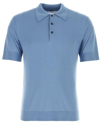PT Torino Short-sleeved Polo Shirt - Blue