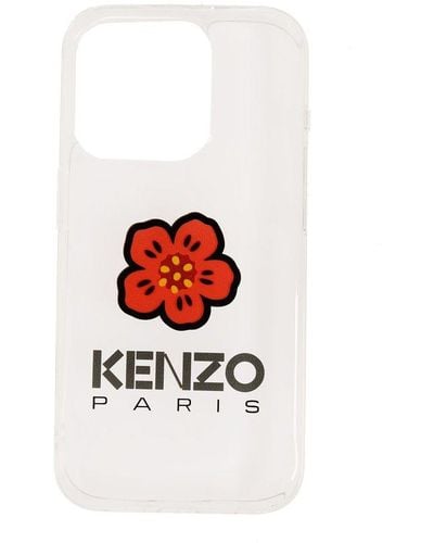 KENZO Iphone 15 Pro Case, - White