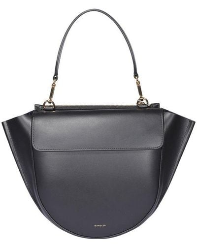 Wandler Medium Hortensia Shoulder Bag - Black