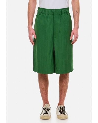 Jacquemus Oversized Shorts - Green