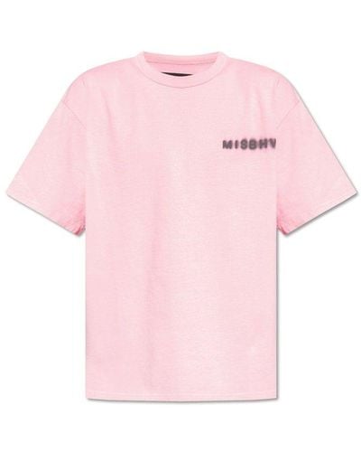 MISBHV T-shirt With Logo, - Pink