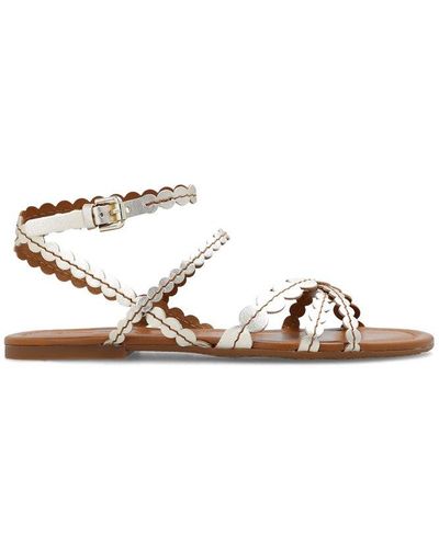 See By Chloé Kaddy Ankle-strapped Sandals - Metallic